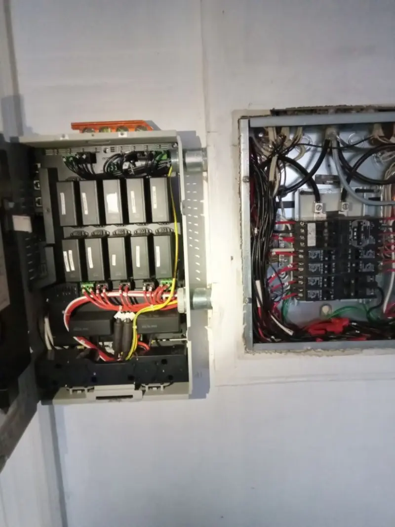 Electrical panel upgrade completed for Indoor Lighting Installation in Brookings